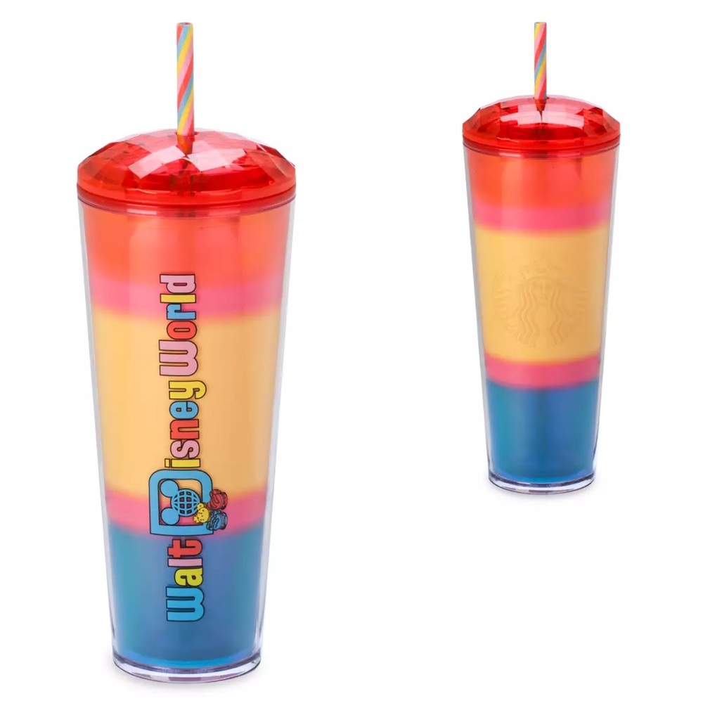 NWT Disney Eats Macaron Starbucks® Tumbler with Straw – Walt Disney World